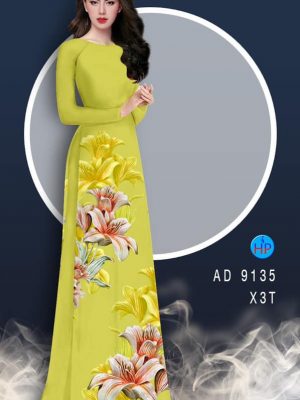 1581483438 139 Vai ao dai Hoa Lily thiet ke 2020 AD 9135