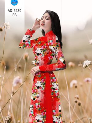 Vải áo dài Hoa đều thiết kế 2020 AD 6530 23 1581653354 84 Vai ao dai Hoa deu AD