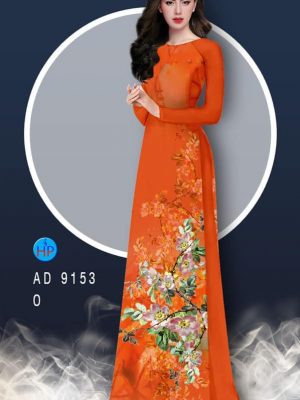 Vải áo dài hoa in 3D kiểu mới AD 9153 21 1581667847 141 Vai ao dai hoa in 3D kieu moi AD 9153