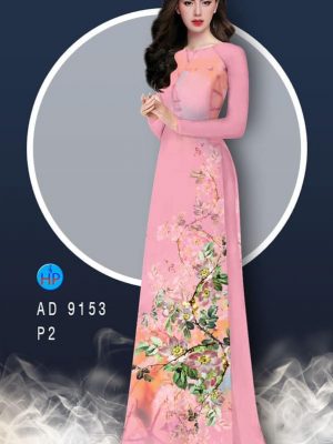 Vải áo dài hoa in 3D kiểu mới AD 9153 25 1581667847 390 Vai ao dai hoa in 3D kieu moi AD 9153