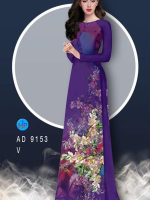 Vải áo dài hoa in 3D kiểu mới AD 9153 26 1581667847 846 Vai ao dai hoa in 3D kieu moi AD 9153