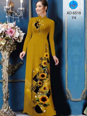 Vải áo dài Hoa hướng dương kiểu mới AD 6518 28 1581668358 111 Vai ao dai Hoa huong duong kieu moi AD 6518