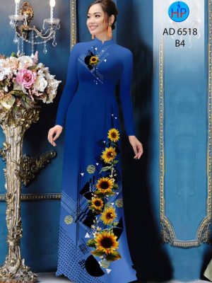 Vải áo dài Hoa hướng dương kiểu mới AD 6518 27 1581668358 332 Vai ao dai Hoa huong duong kieu moi AD 6518