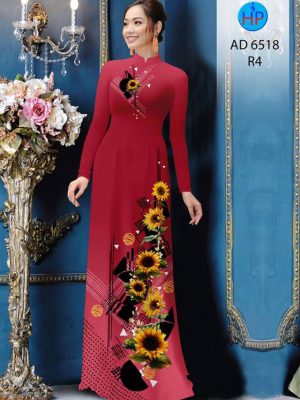 Vải áo dài Hoa hướng dương kiểu mới AD 6518 37 1581668359 194 Vai ao dai Hoa huong duong kieu moi AD 6518