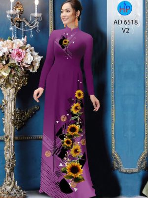 Vải áo dài Hoa hướng dương kiểu mới AD 6518 35 1581668359 945 Vai ao dai Hoa huong duong kieu moi AD 6518