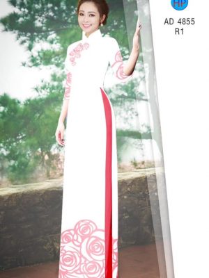 Vải áo dài hoa hồng nhẹ nhàng mới ra AD 4855 24 1581668494 479 Vai ao dai hoa hong nhe nhang moi ra AD