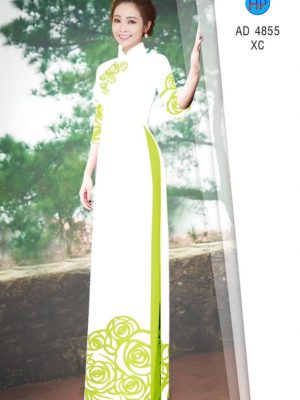 Vải áo dài hoa hồng nhẹ nhàng mới ra AD 4855 29 1581668495 949 Vai ao dai hoa hong nhe nhang moi ra AD