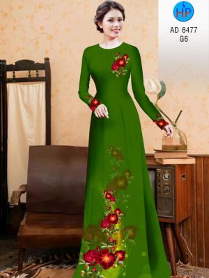 Vải áo dài Hoa in 3D kiểu mới AD 6477 22 1581668712 190 Vai ao dai Hoa in 3D kieu moi AD 6477