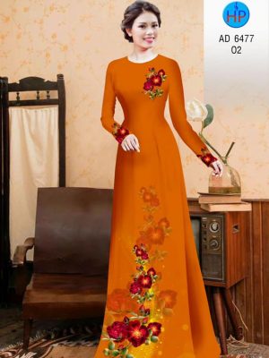 Vải áo dài Hoa in 3D kiểu mới AD 6477 21 1581668712 34 Vai ao dai Hoa in 3D kieu moi AD 6477