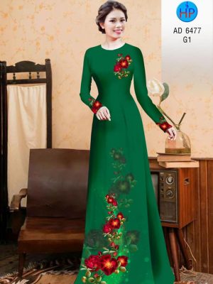 Vải áo dài Hoa in 3D kiểu mới AD 6477 23 1581668712 570 Vai ao dai Hoa in 3D kieu moi AD 6477