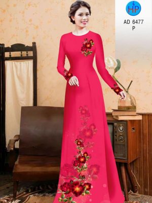 Vải áo dài Hoa in 3D kiểu mới AD 6477 20 1581668712 574 Vai ao dai Hoa in 3D kieu moi AD 6477