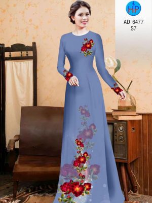 Vải áo dài Hoa in 3D kiểu mới AD 6477 28 1581668713 592 Vai ao dai Hoa in 3D kieu moi AD 6477