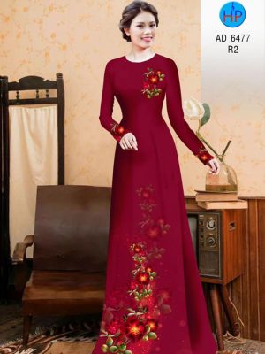 Vải áo dài Hoa in 3D kiểu mới AD 6477 34 1581668713 645 Vai ao dai Hoa in 3D kieu moi AD 6477