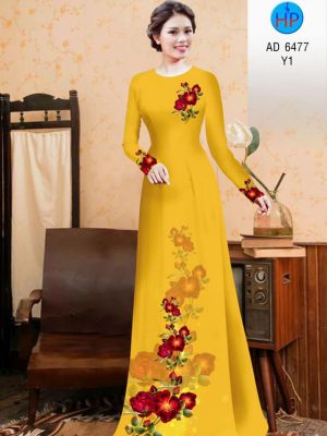 Vải áo dài Hoa in 3D kiểu mới AD 6477 27 1581668713 725 Vai ao dai Hoa in 3D kieu moi AD 6477