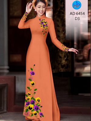 Vải áo dài Hoa in 3D kiểu mới AD 6454 21 1581668975 436 Vai ao dai Hoa in 3D kieu moi AD 6454