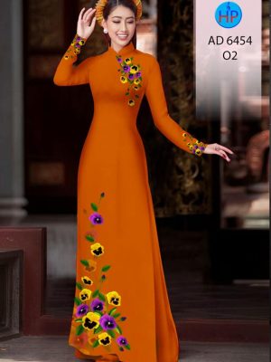 Vải áo dài Hoa in 3D kiểu mới AD 6454 26 1581668975 837 Vai ao dai Hoa in 3D kieu moi AD 6454
