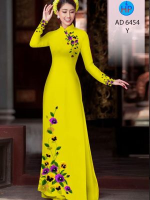 Vải áo dài Hoa in 3D kiểu mới AD 6454 37 1581668976 111 Vai ao dai Hoa in 3D kieu moi AD 6454
