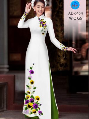 Vải áo dài Hoa in 3D kiểu mới AD 6454 31 1581668976 993 Vai ao dai Hoa in 3D kieu moi AD 6454