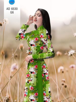 Vải áo dài Hoa đều thiết kế 2020 AD 6530 21 1581669142 609 Vai ao dai Hoa deu thiet ke 2020 AD 6530