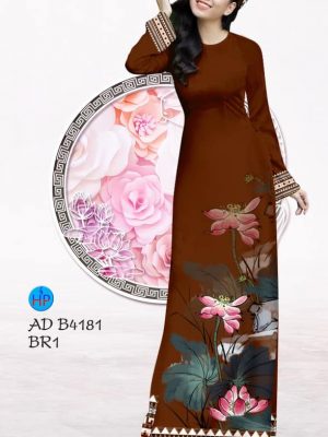 Vải áo dài Sen kiểu mới AD B4181 24 1581669257 594 Vai ao dai Sen kieu moi AD B4181