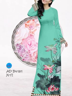 Vải áo dài Sen kiểu mới AD B4181 27 1581669257 599 Vai ao dai Sen kieu moi AD B4181