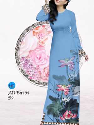 Vải áo dài Sen kiểu mới AD B4181 32 1581669258 597 Vai ao dai Sen kieu moi AD B4181