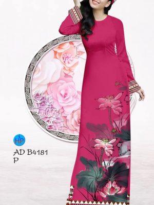 Vải áo dài Sen kiểu mới AD B4181 30 1581669258 689 Vai ao dai Sen kieu moi AD B4181