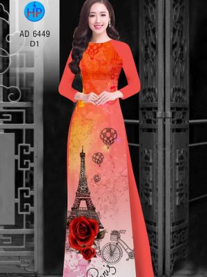Vải áo dài Paris tình yêu! mới ra AD 6449 25 1581669464 122 Vai ao dai Paris tinh yeu moi ra AD 6449