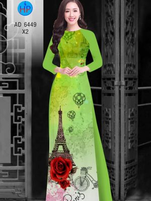 Vải áo dài Paris tình yêu! mới ra AD 6449 30 1581669465 30 Vai ao dai Paris tinh yeu moi ra AD 6449