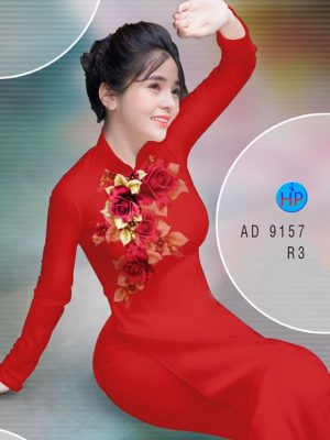 Vải áo dài Hoa Hồng 8/3 thiết kế 2020 AD 9157 35 1581669983 283 Vai ao dai Hoa Hong 83 thiet ke 2020 AD