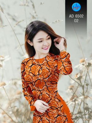 Vải áo dài Vòng tròn đan xen kiểu mới AD 6502 27 1581670342 607 Vai ao dai Vong tron dan xen kieu moi AD