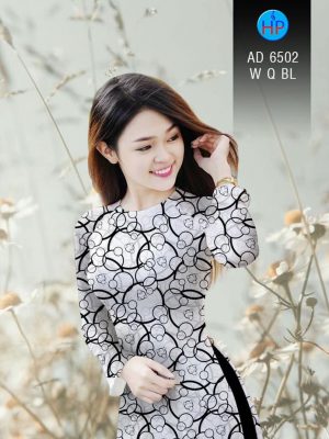 Vải áo dài Vòng tròn đan xen kiểu mới AD 6502 37 1581670342 617 Vai ao dai Vong tron dan xen kieu moi AD