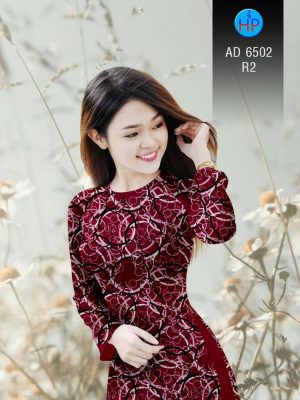 Vải áo dài Vòng tròn đan xen kiểu mới AD 6502 34 1581670342 665 Vai ao dai Vong tron dan xen kieu moi AD