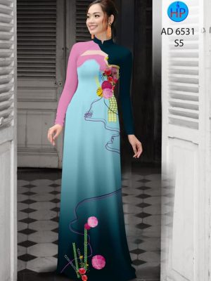 Vải áo dài Hoa in 3D kiểu mới AD 6531 32 1581671005 434 Vai ao dai Hoa in 3D kieu moi AD 6531