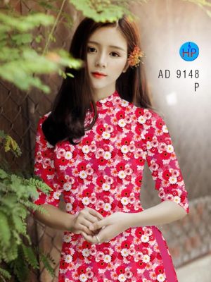 Vải áo dài Cúc hoạ mi mới ra AD 9148 25 1581671112 235 Vai ao dai Cuc hoa mi moi ra AD 9148