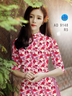 Vải áo dài Cúc hoạ mi mới ra AD 9148 24 1581671112 779 Vai ao dai Cuc hoa mi moi ra AD 9148