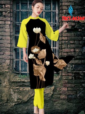 Vải áo dài hoa sen mới ra AD TRCT 4624 20 1581671506 88 Vai ao dai hoa sen moi ra AD TRCT 4624