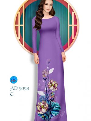 Vải áo dài Hoa Sen thiết kế 2020 AD 9058 24 1581928281 528 Vai ao dai Hoa Sen thiet ke 2020 AD 9058