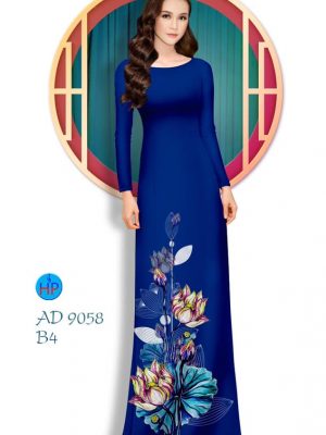 Vải áo dài Hoa Sen thiết kế 2020 AD 9058 23 1581928281 593 Vai ao dai Hoa Sen thiet ke 2020 AD 9058