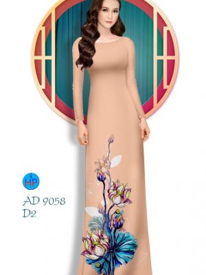Vải áo dài Hoa Sen thiết kế 2020 AD 9058 22 1581928281 904 Vai ao dai Hoa Sen thiet ke 2020 AD 9058