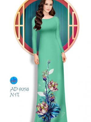 Vải áo dài Hoa Sen thiết kế 2020 AD 9058 35 1581928282 435 Vai ao dai Hoa Sen thiet ke 2020 AD 9058