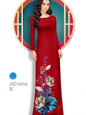 Vải áo dài Hoa Sen thiết kế 2020 AD 9058 30 1581928282 659 Vai ao dai Hoa Sen thiet ke 2020 AD 9058
