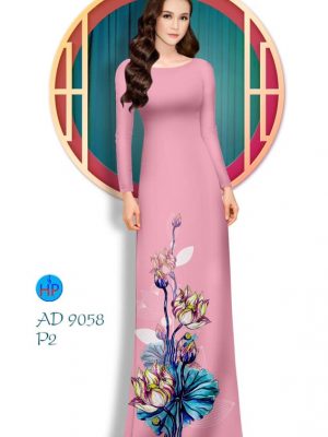 Vải áo dài Hoa Sen thiết kế 2020 AD 9058 34 1581928282 705 Vai ao dai Hoa Sen thiet ke 2020 AD 9058