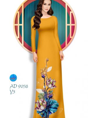 Vải áo dài Hoa Sen thiết kế 2020 AD 9058 31 1581928282 907 Vai ao dai Hoa Sen thiet ke 2020 AD 9058