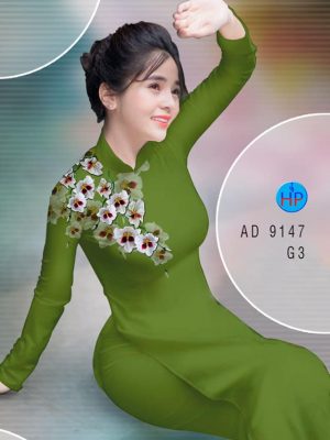 Vải áo dài Hoa Lan kiểu mới AD 9147 25 1581928444 208 Vai ao dai Hoa Lan kieu moi AD 9147
