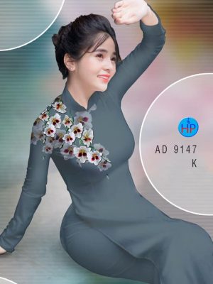 Vải áo dài Hoa Lan kiểu mới AD 9147 26 1581928444 42 Vai ao dai Hoa Lan kieu moi AD 9147
