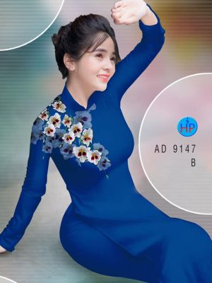 Vải áo dài Hoa Lan kiểu mới AD 9147 23 1581928444 876 Vai ao dai Hoa Lan kieu moi AD 9147