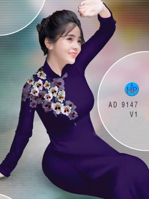Vải áo dài Hoa Lan kiểu mới AD 9147 31 1581928445 48 Vai ao dai Hoa Lan kieu moi AD 9147