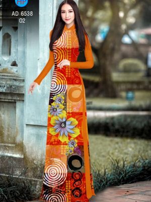 Vải áo dài Hoa và lập thể kiểu mới AD 6538 26 1581928574 870 Vai ao dai Hoa va lap the kieu moi AD