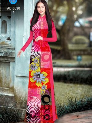 Vải áo dài Hoa và lập thể kiểu mới AD 6538 22 1581928574 913 Vai ao dai Hoa va lap the kieu moi AD